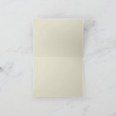 Skeleton Couple Wedding Dankeskarte (Innenseite)