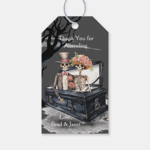 Skeleton Couple Wedding Geschenkanhänger
