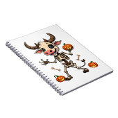 Skeleton Cow Parade Notizblock (Rechte Seite)