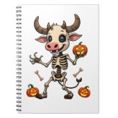 Skeleton Cow Parade Notizblock (Vorderseite)