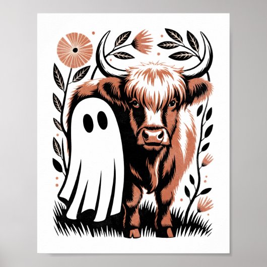 Skeleton Cow Parade Poster (Vorne)