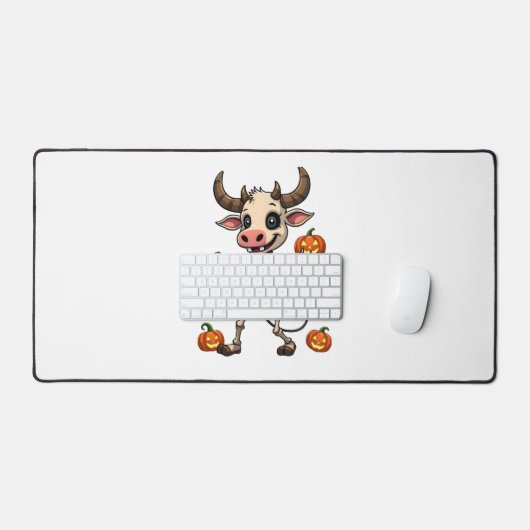 Skeleton Cow Parade Schreibtischunterlage (Tastatur & Maus)