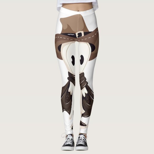 Skeleton Cowboy Collection Leggings (Vorderseite)