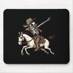 Skeleton Cowboy Halloween Kostüm Kinder Jungen Män Mousepad