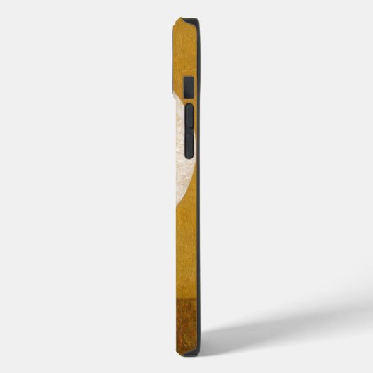 Skeleton Cowboy on Gold iPhone Case (Rückseite / Links)