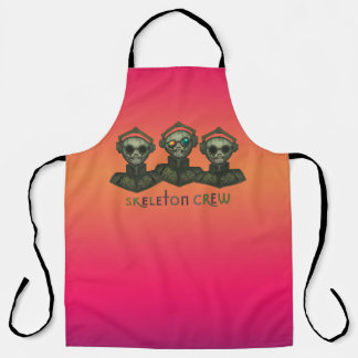 Skeleton crew All-Over Print Apron Schürze