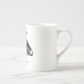 Skeleton Crew-Häschen Porzellantasse (Rechts)