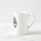 Skeleton Crewpenguin-Trio Porzellantasse (Rechts)