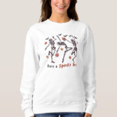 Skeleton Dance Halloween Sweatshirt (Vorderseite)