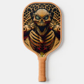 Skeleton Dance on Pickleball Paddle (Vorderseite)