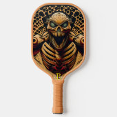 Skeleton Dance on Pickleball Paddle (Rückseite)