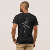 Skeleton Dance Party T-Shirt (Schwarz voll)