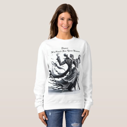 Skeleton Dance Sweatshirt (Vorne ganz)