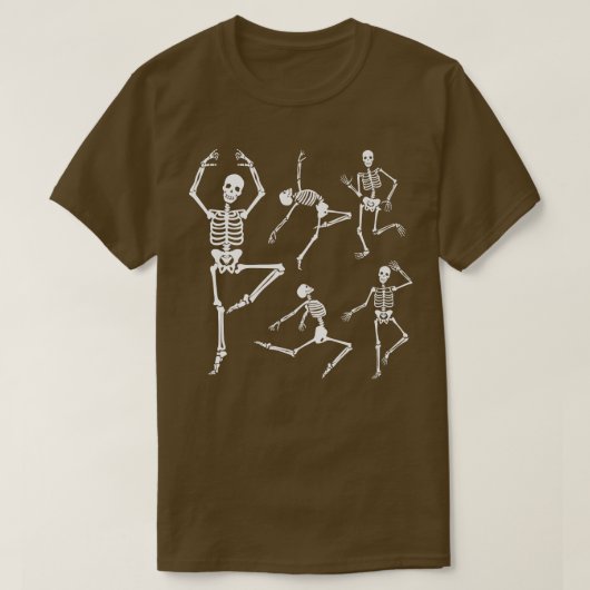 Skeleton Dancing Alt Gothic Pastel Goth Kleidung A T-Shirt (Design vorne)