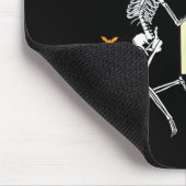 Skeleton Dancing Sight Squad Halloween Optometrike Mousepad (Ecke)