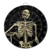 Skeleton Dart Board Dartscheibe (vorne)