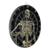 Skeleton Dart Board Dartscheibe (Vorderseite Links)