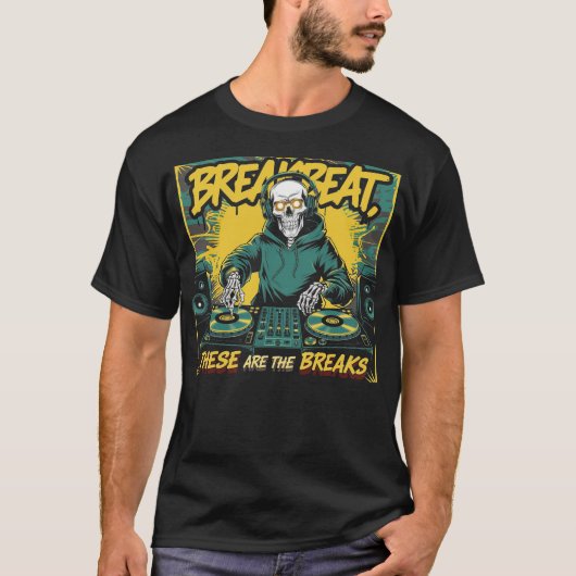 Skeleton Decks Breakbeat T-Shirt (Vorderseite)