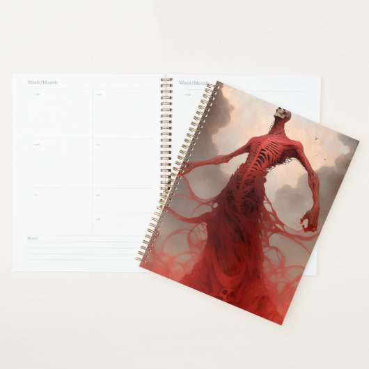 Skeleton Demon Creature Dark Fantasy Horror Planer (Anzeige)