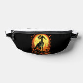 Skeleton Dog Halloween Art Bauchtasche (Ablage )