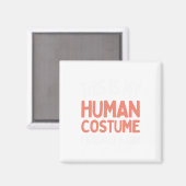 Skeleton Drabbing Dance Halloween Magnet (Vorderseite/Rückseite)