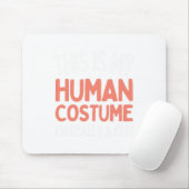 Skeleton Drabbing Dance Halloween Mousepad (Mit Mouse)