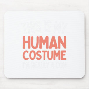 Skeleton Drabbing Dance Halloween Mousepad
