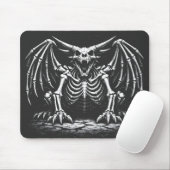 Skeleton-Drache von BurnsInHell Mousepad (Mit Mouse)