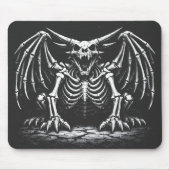Skeleton-Drache von BurnsInHell Mousepad (Vorne)