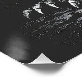 Skeleton-Drache von BurnsInHell Poster (Ecke)