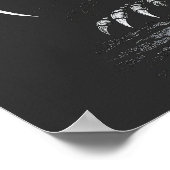 Skeleton-Drache von BurnsInHell Poster (Ecke)