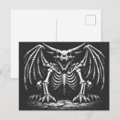 Skeleton-Drache von BurnsInHell Postkarte (Vorne/Hinten)