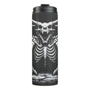 Skeleton-Drache von BurnsInHell Thermosbecher