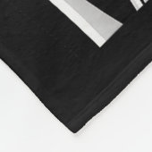 Skeleton Drinking Beverage Monochrome Gothic Hallo Fleecedecke (Ecke)