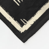 Skeleton Drinks Martini Schwanz Retro Halloween Co Fleecedecke (Ecke)