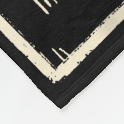 Skeleton Drinks Martini Schwanz Retro Halloween Co Fleecedecke (Ecke)