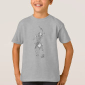 Skeleton Drummer T-Shirt (Vorderseite)