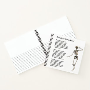 Skeleton Endorphine Notizblock