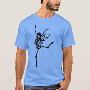 Skeleton Fairy Goth Fairy Grunge T-Shirt