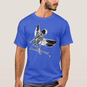 Skeleton Fairy Grunge Fairycore Ästhetische Gotik T-Shirt