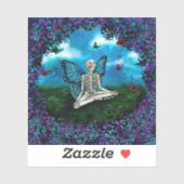 Skeleton Fairy Sticker (Blatt)