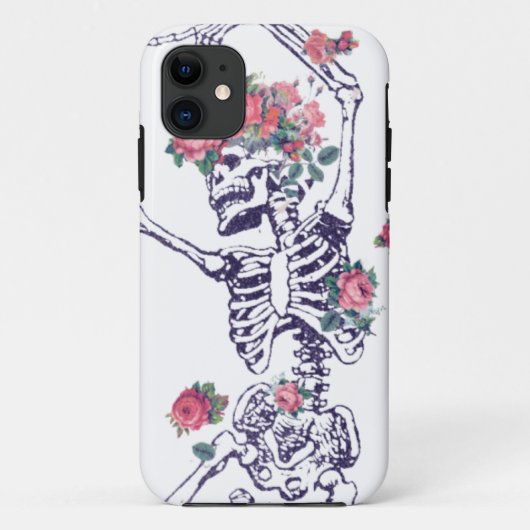 Skeleton Fall Case-Mate iPhone Hülle (Rückseite)