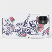 Skeleton Fall Case-Mate iPhone Hülle (Rückseite (Horizontal))