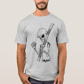 Skeleton Feldmesser 01 T-Shirt (Vorderseite)