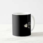 Skeleton Fish Bone Collectors  Kaffeetasse (VorderseiteRechts)