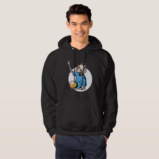 Skeleton Flame Soccer Hoodie (Vorne ganz)