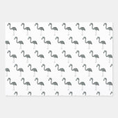 Skeleton Flamingo Brautparty Halloween Geschenkpapier Set (Vorderseite)
