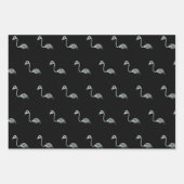Skeleton Flamingo Brautparty Halloween Geschenkpapier Set (Vorderseite 3)