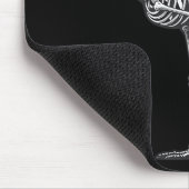 Skeleton Flamingo Halloween Mousepad (Ecke)