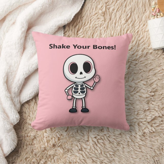 Skeleton Fun | Halloween-Party Kissen (Decke)